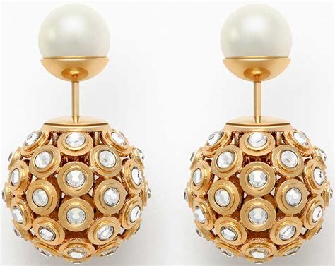 dior triables earrings|Dior tribal earrings marble.